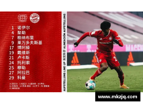 K1体育慕尼黑足球俱乐部推出全新球衣设计，重塑经典，展现未来 - 副本